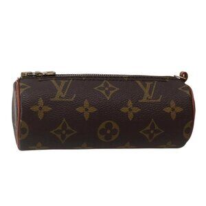 LOUIS VUITTON Monogram Papillon Pouch LV Auth